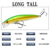 1 Piece Assorted Floating Fishing Lures Hard