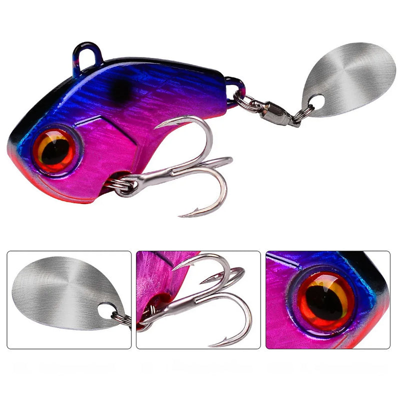 Fishing Lures Wobble Rotating