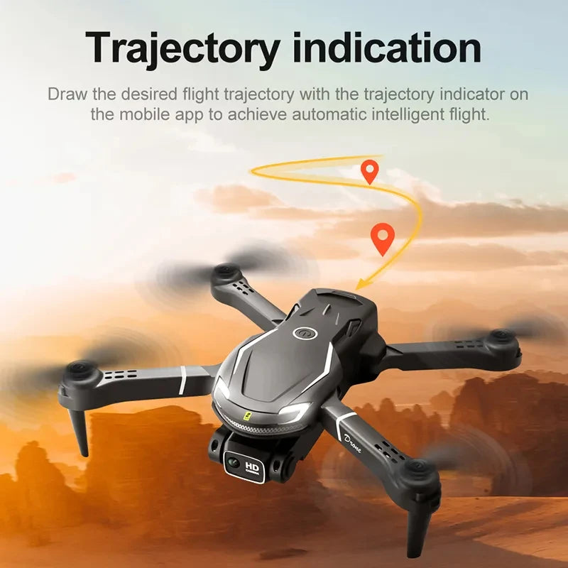 Drone Professional 8K HD Dual Camera Foldable Helicopter Brushless Motor