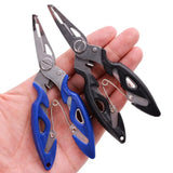 Fishing Plier Scissors: Braid Line Cutter & Hook Remover