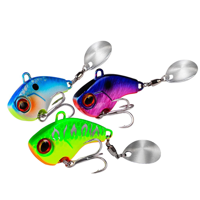 Fishing Lures Wobble Rotating