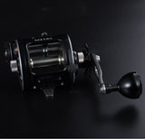 All-metal Slow-down Brake Boat Iron Plate Fishing Reel